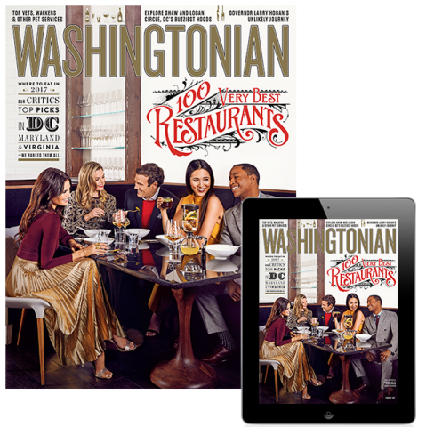 Washingtonian 100 Very Best Restaurants 2017